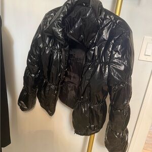 Women's Black Puffer Jacket